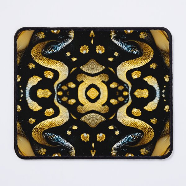 Item preview, Golden Coiled Mirage - Dark Occult Pattern designed and sold by VampyreZen.