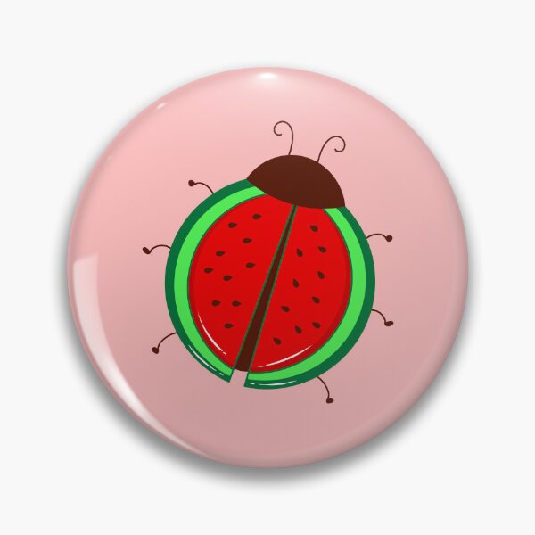 Artikelvorschau, süßer Wassermelonen-Marienkäfer entworfen und verkauft von wordspotrayal.
