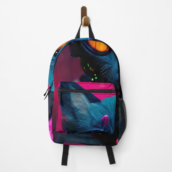 Item preview, Cyberpunk Cat Monk designed and sold by CyberStreetArt.