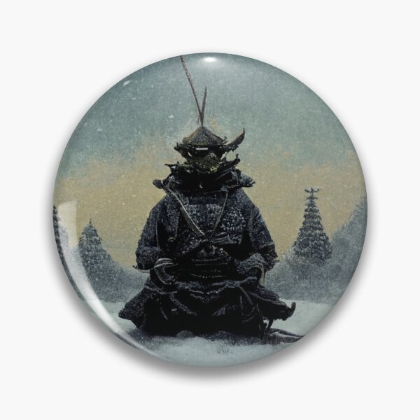 Item preview, Samurai in Snow designed and sold by DarkAgeArt.