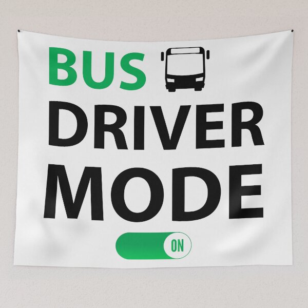 Item preview, Bus Driver Mode on Funny Bus Driver  designed and sold by Rami Khalifah.