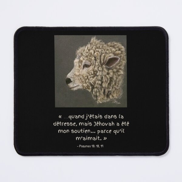 Item preview, God's love sheep | Verse Psalms 18:18,19 designed and sold by NathBros.