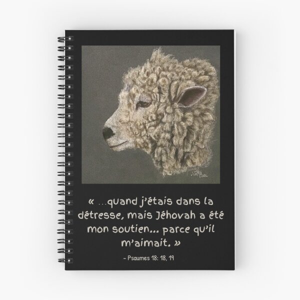 Item preview, God's love sheep | Verse Psalms 18:18,19 designed and sold by NathBros.