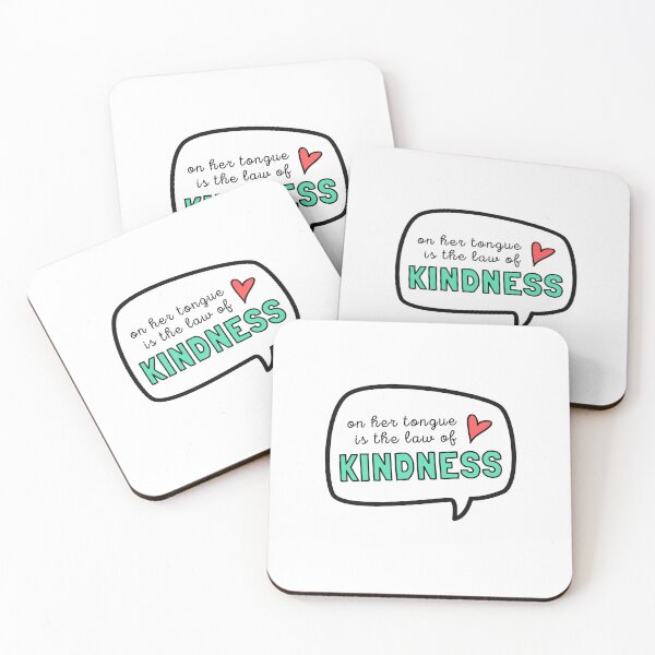 Item preview, Law of Kindness Bible Verse designed and sold by CherieTree.