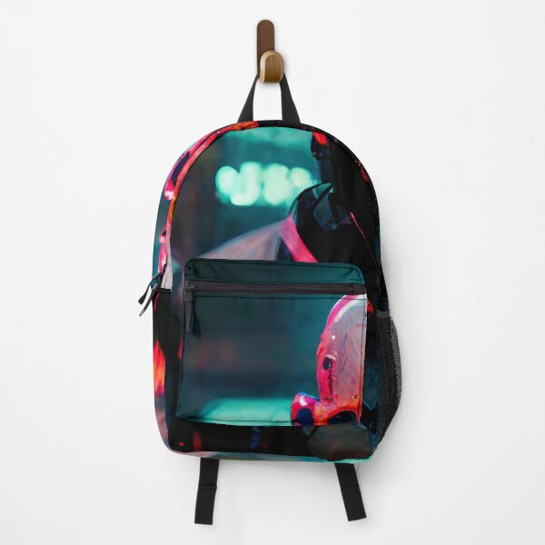 Item preview, Cyberpunk Neon Skull designed and sold by CyberStreetArt.