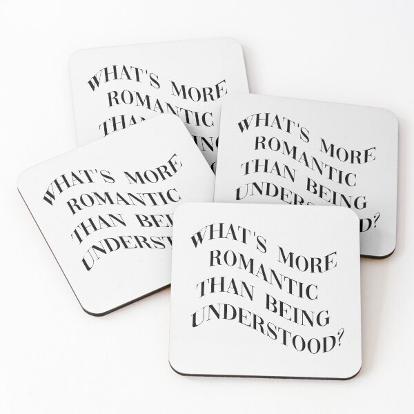 Item preview, What's More Romantic Than Being Understood? designed and sold by marsh  designs.