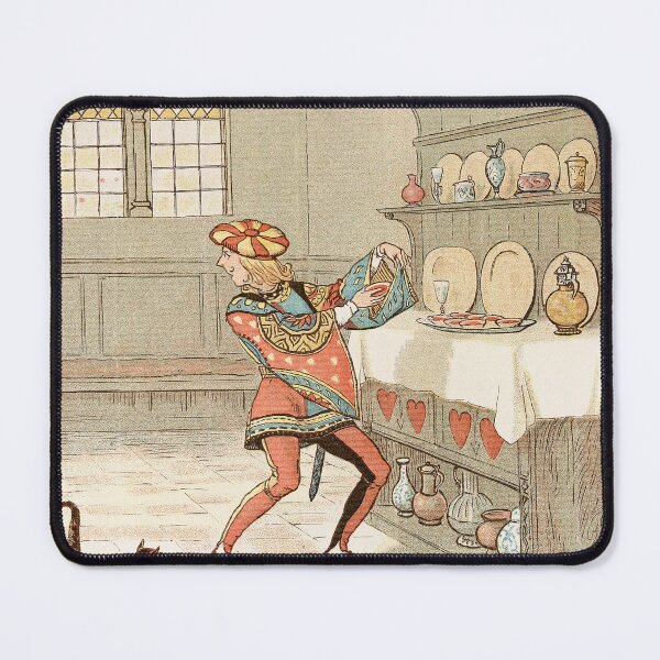 Item preview, The Queen of Hearts Pl 4 (1887) Randolph Caldecott English designed and sold by TeeARTHY.