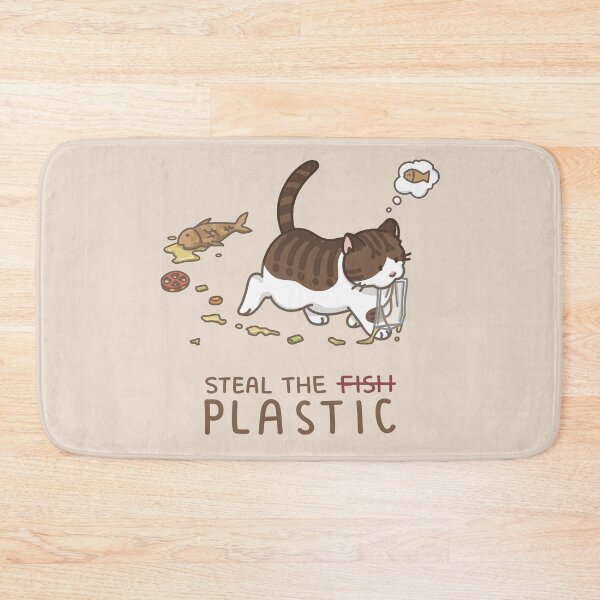 Item preview, Cat Trying to Steal Food designed and sold by dzakiyaatifa.