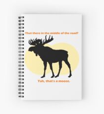 Cuaderno de espiral Eso es un alce