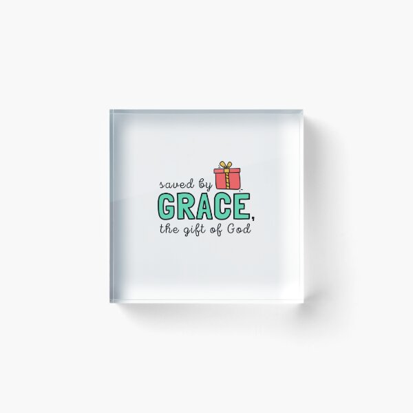 Item preview, Saved by Grace (Bible verse) designed and sold by CherieTree.