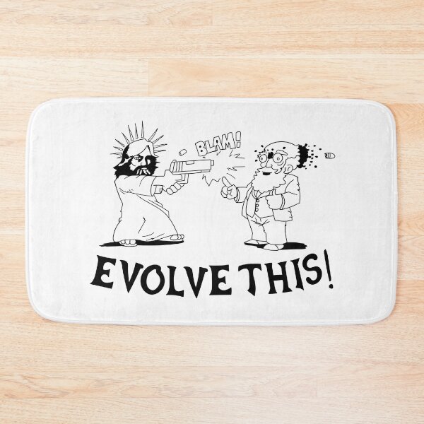 Item preview, Jesus and Darwin - Evolve This designed and sold by Meta Cortex.