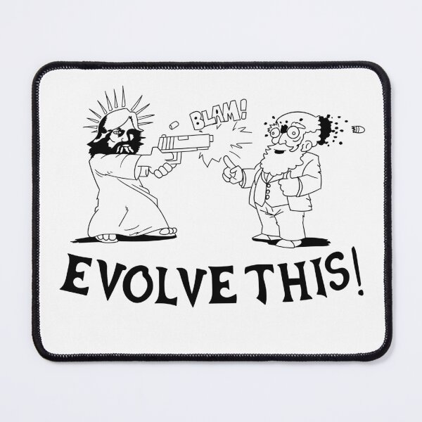 Item preview, Jesus and Darwin - Evolve This designed and sold by McPod.
