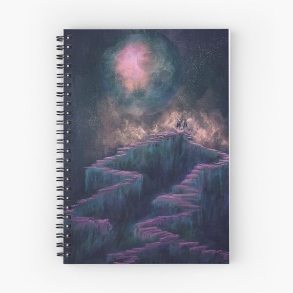 Item preview, Nothing to Keep Us Apart - alien planet space art designed and sold by ShrimpinShlick.