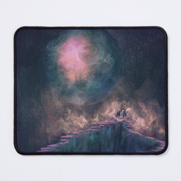 Item preview, Nothing to Keep Us Apart - alien planet space art designed and sold by ShrimpinShlick.