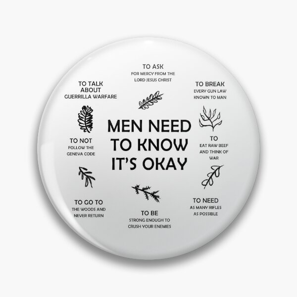 Item preview, Men Need To Know It's Okay designed and sold by WalterBenson.