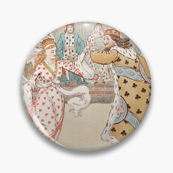 Item preview, The Queen of Hearts Pl 7 (1887) -King and Queen- Randolph Caldecott English designed and sold by TeeARTHY.