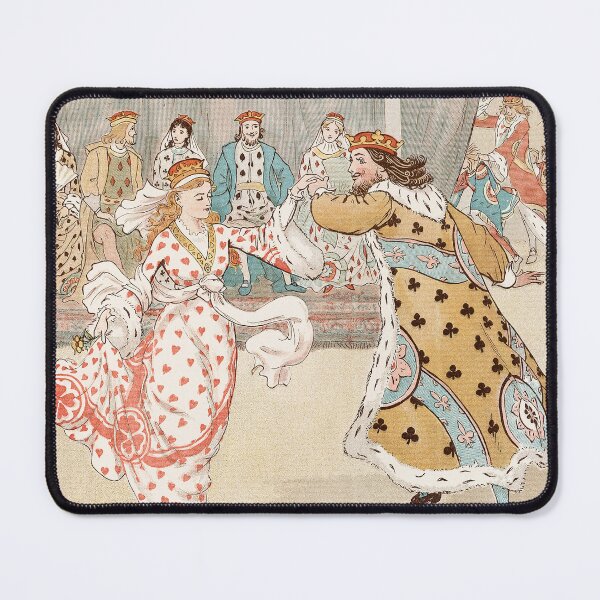 Item preview, The Queen of Hearts Pl 7 (1887) -King and Queen- Randolph Caldecott English designed and sold by TeeARTHY.