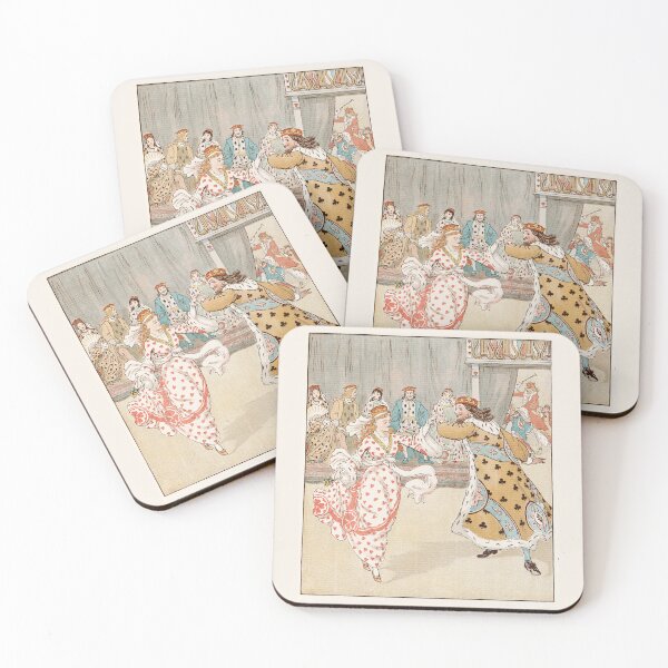 Item preview, The Queen of Hearts Pl 7 (1887) -King and Queen- Randolph Caldecott English designed and sold by TeeARTHY.