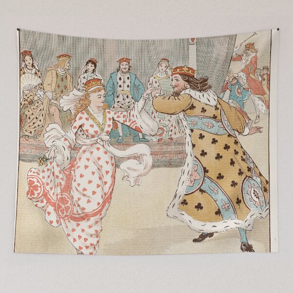 Item preview, The Queen of Hearts Pl 7 (1887) -King and Queen- Randolph Caldecott English designed and sold by TeeARTHY.