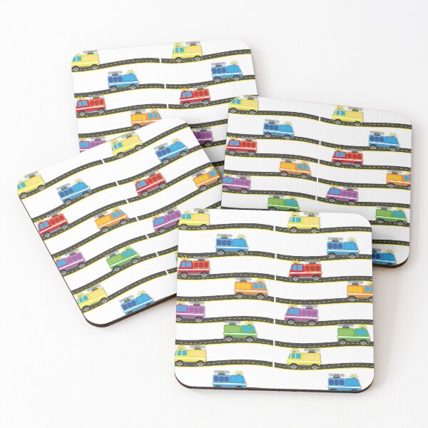 Item preview, Mini Adventures Rainbow Fire Trucks designed and sold by smalladventures.