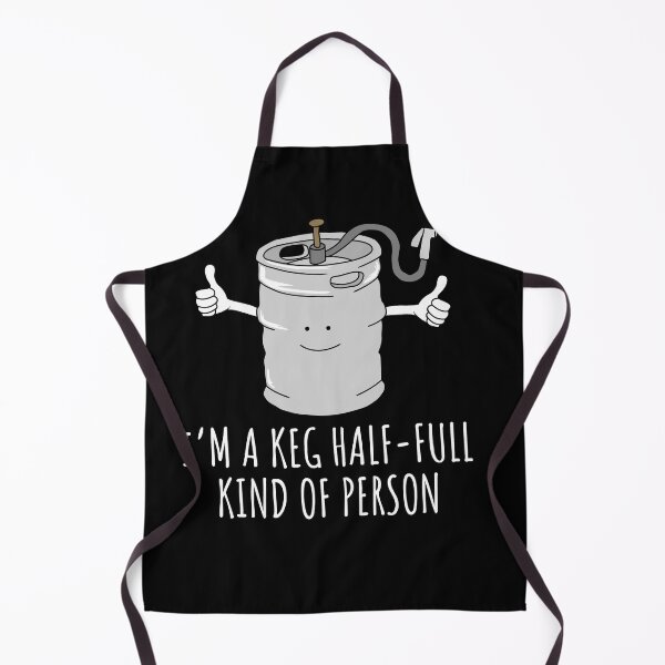 Item preview, Beer Drinker - I'm A Keg Half Full Kind of Person designed and sold by Nerd Shizzle.
