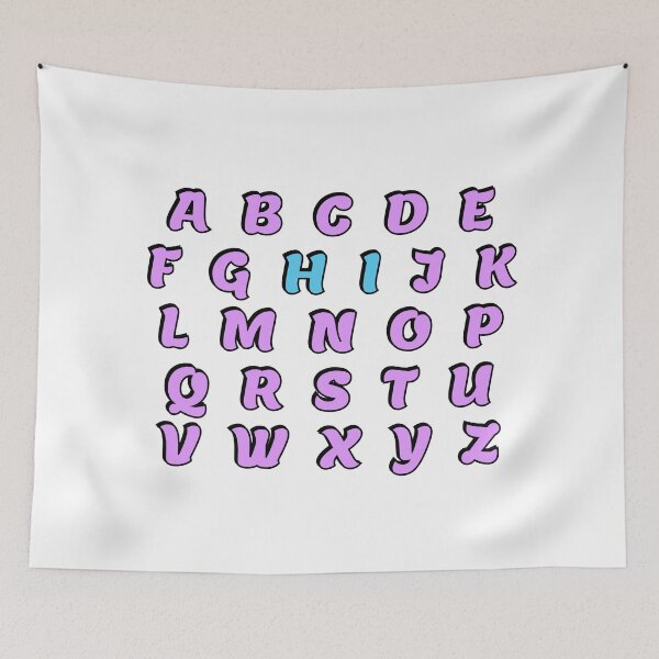 Item preview, Hi Alphabet - Back to School - Teachers - Funny pre k kindergarten designed and sold by Inspirationmotivation.