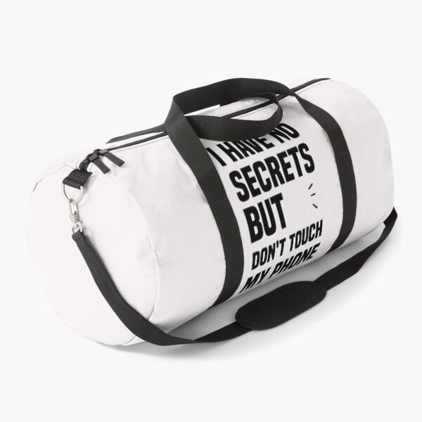 Item preview, Copy of i have no secrets but don't touch my phone designed and sold by Crystakim.