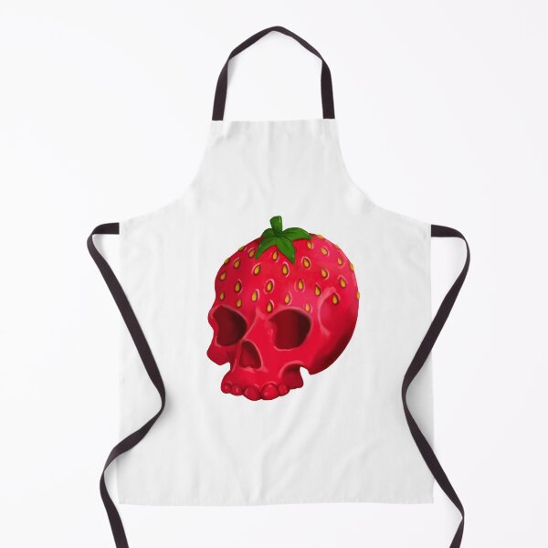 Item preview, Strawberry skull designed and sold by JefficaAlice.