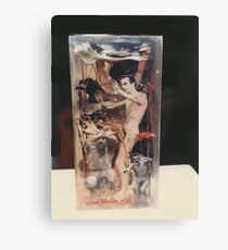 “The Collector”1985 Back Canvas Print