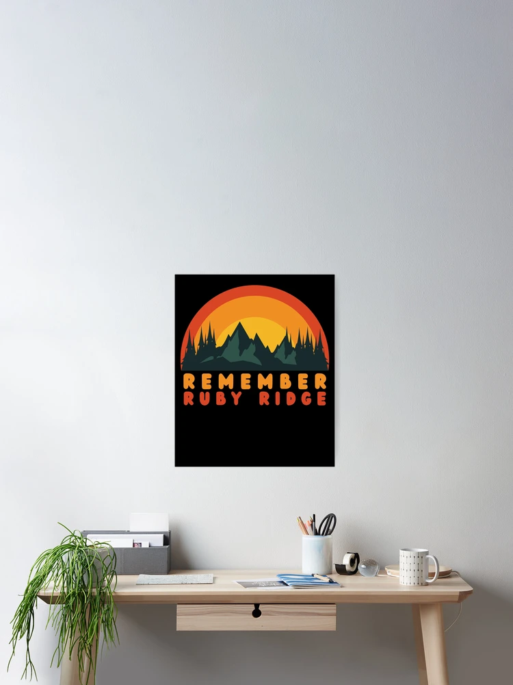 Thumbnail 2 of 3, Poster, Remember Ruby Ridge Gun Rights designed and sold by GCFULLA.
