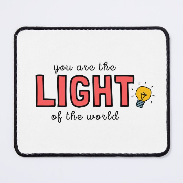 Item preview, You are the light of the world (Bible verse) designed and sold by CherieTree.