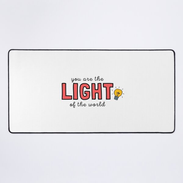 Item preview, You are the light of the world (Bible verse) designed and sold by CherieTree.