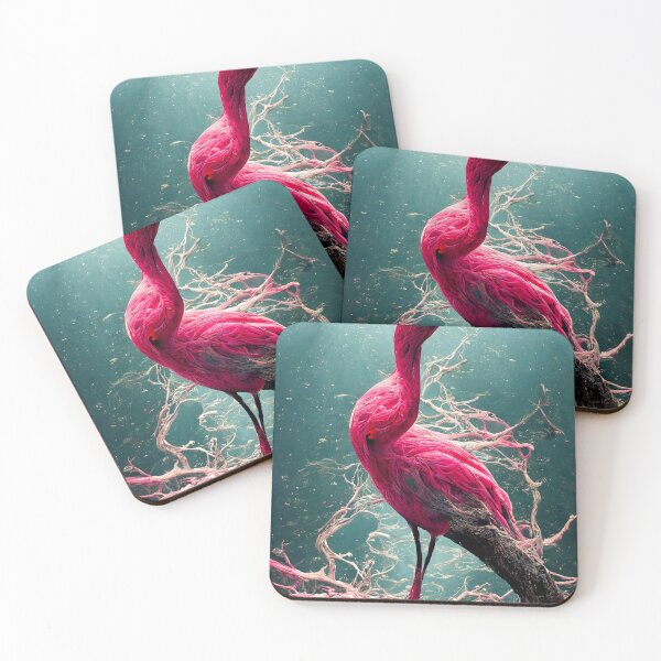 Artikelvorschau, Liquid Interwoven Flamingo entworfen und verkauft von Shr00mDesign.