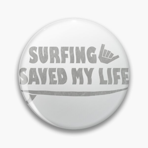Item preview, Surfing Saved My Life Vintage Surf  designed and sold by TonySpencer.