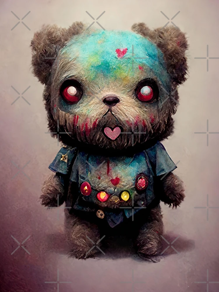 Creepy bear doll online