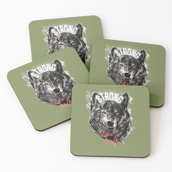 Item preview, Be Strong As A Wolf Super Artist designed and sold by fatydesignspace.