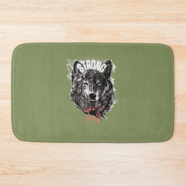Item preview, Be Strong As A Wolf Super Artist designed and sold by fatydesignspace.
