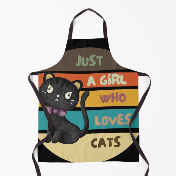 Item preview, JUST A GIRL WHO LOVE CATS designed and sold by NDN Digital Art.