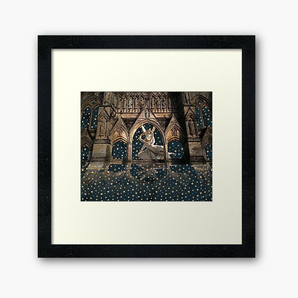 Eros and Psyche Framed Art Print