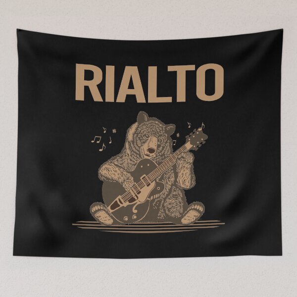 Item preview, Bear With Guitar Rialto designed and sold by hurseslossb.