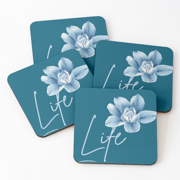 Item preview, Life - A Beautiful Blue Flower designed and sold by Tamhanstar.