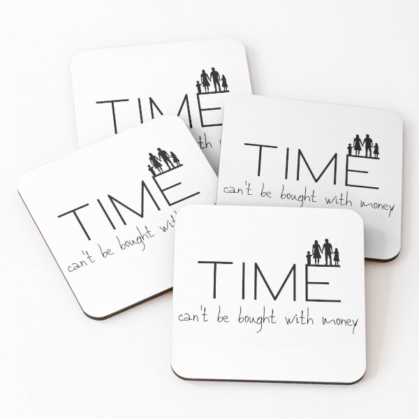 Item preview, Time Can't be bought with money  designed and sold by iamkamelo.