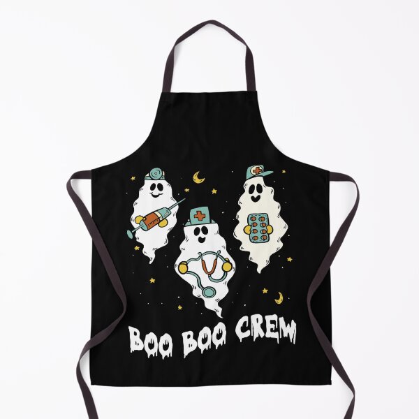 Item preview, Creepy Cute and Funny Halloween Ghost Crew for Nurse designed and sold by GraphismNinja.