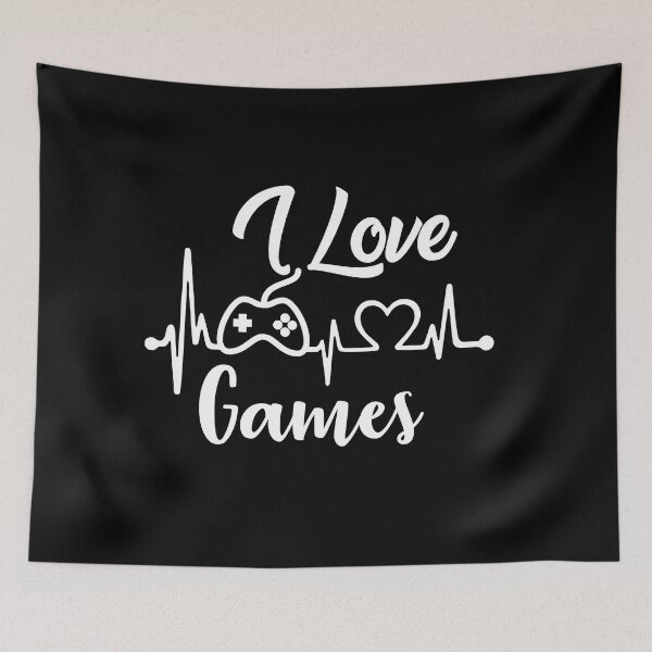 Item preview, I Love Games designed and sold by Giftsala247.