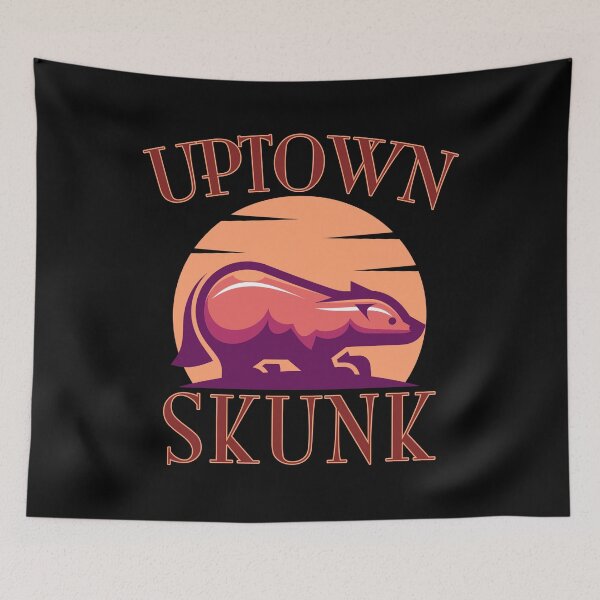 Artikelvorschau, Uptown Skunk Lustige Songtexte entworfen und verkauft von PunnyLyrics.