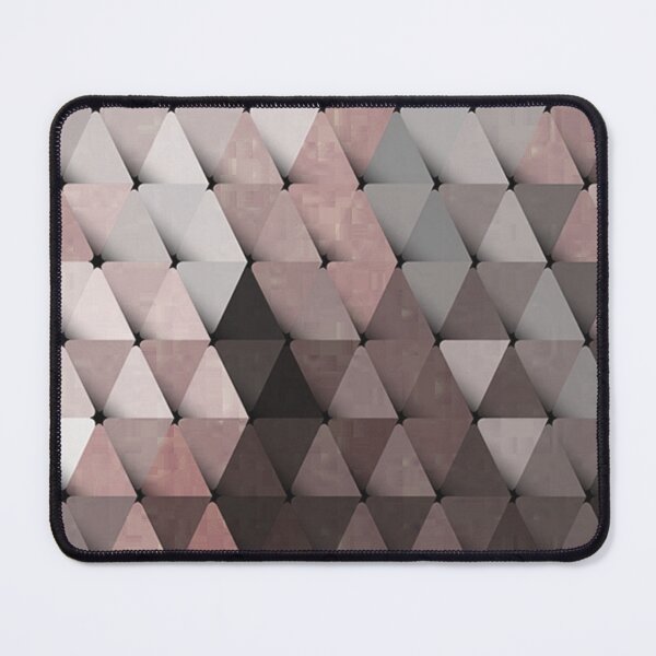 Item preview, Triangles Putty Mauve designed and sold by LaurenWDesigns.