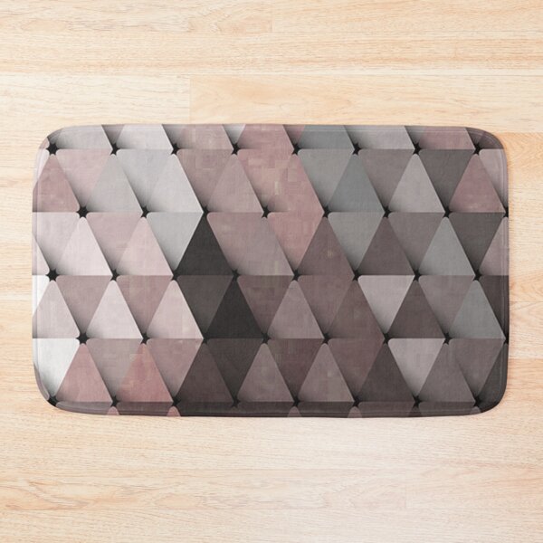 Item preview, Triangles Putty Mauve designed and sold by LaurenWDesigns.