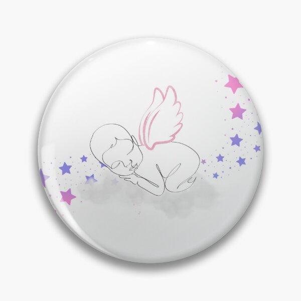 Item preview, angel baby girl  designed and sold by craftduck.