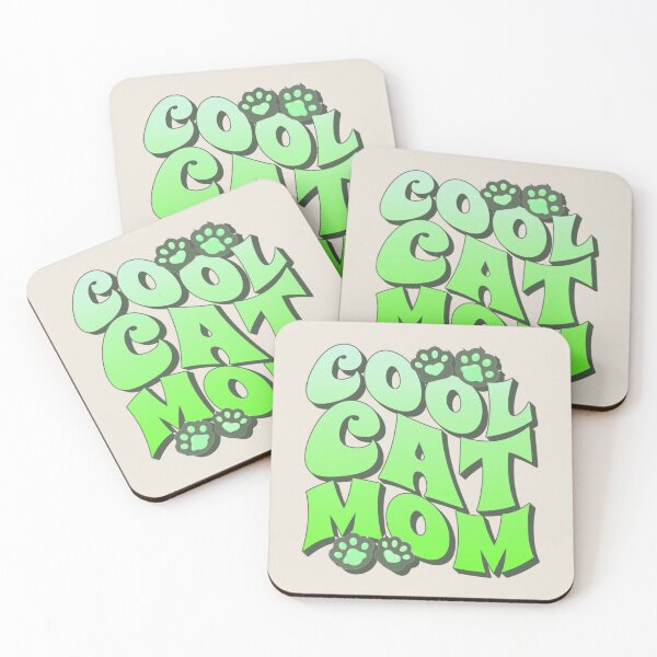 Artikelvorschau, Grüne coole Katzenmama, toller Slogan für alle Mütter, die eine Katze besitzen entworfen und verkauft von TrulyEpoque.