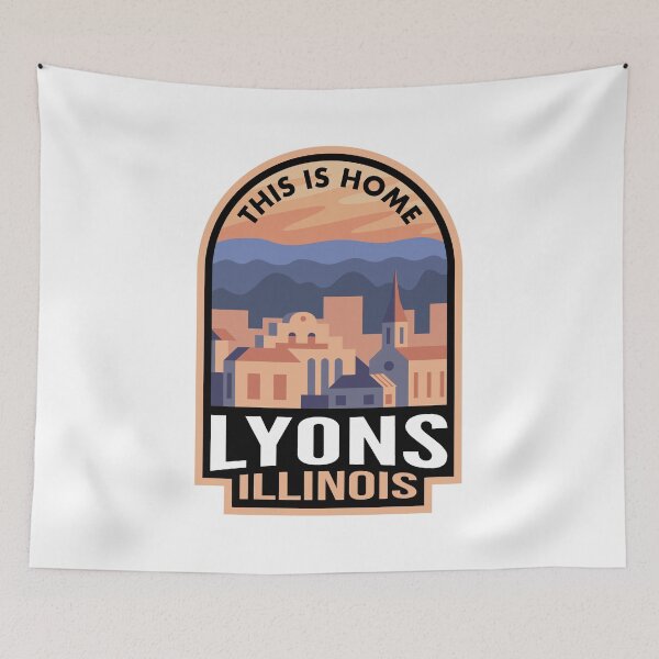 Item preview, Downtown Lyons Illinois This is Home designed and sold by HalpinDesign.